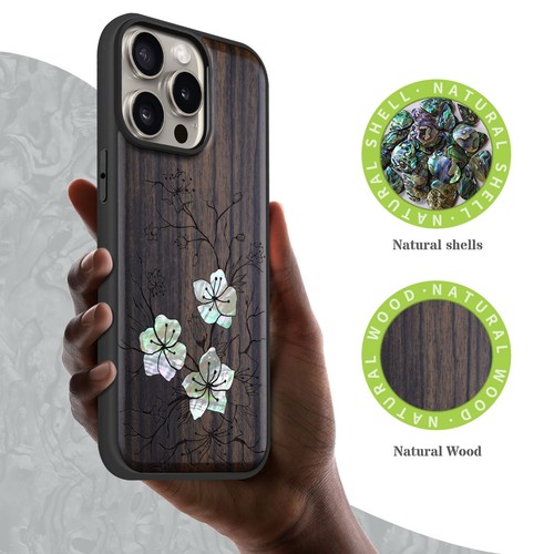 Custodia telefono legno - custodia,